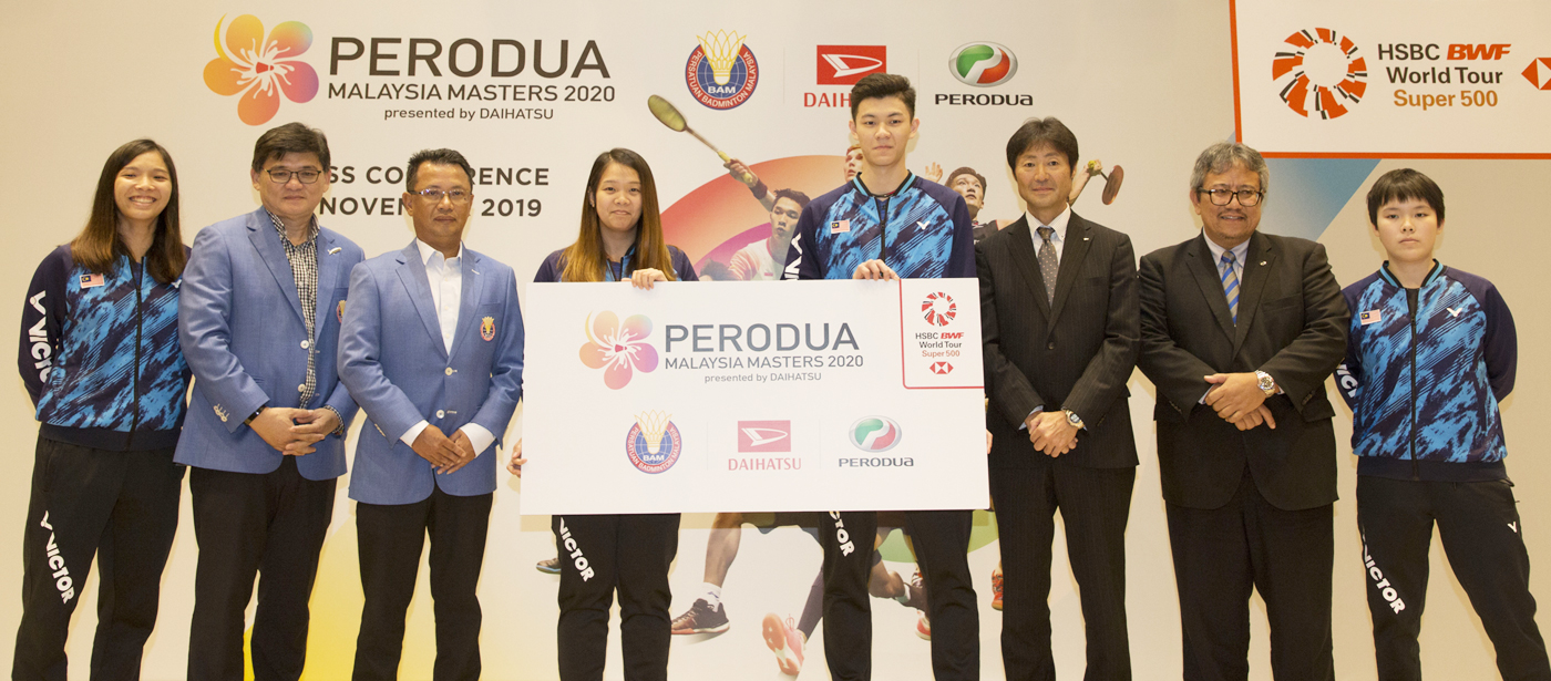 DAIHATSU & PERODUA EXTEND MALAYSIA MASTERS SPONSORSHIP TO 2021