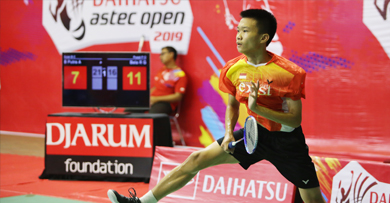 Laporan pertandingan DAIHATSU astec open 2019