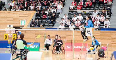 “The 4th DAIHATSU Japan Para-Badminton Championships” Tournament Report