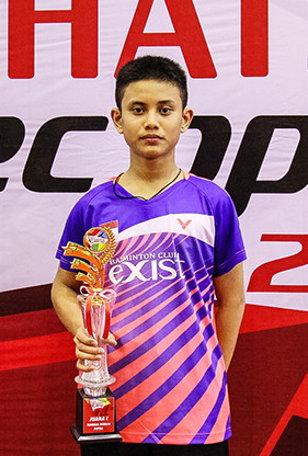 Iqbal Diaz Saputra from PB Exist (U15 Single Male Winner)