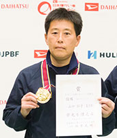 WS SL3-4 山口 裕子選手（東京都）