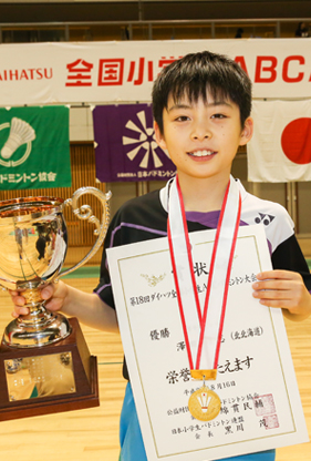 Shuji SAWADA (Group B Boys) <Kita-Hokkaido Representative>