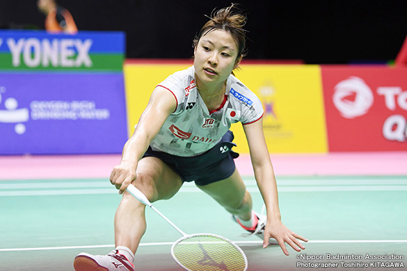 Japan badminton player
